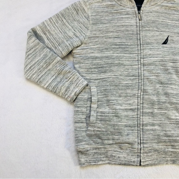 Nautica, Fleece Lined Logo Hoodie, Size M (10/12) - Picture 4 of 15